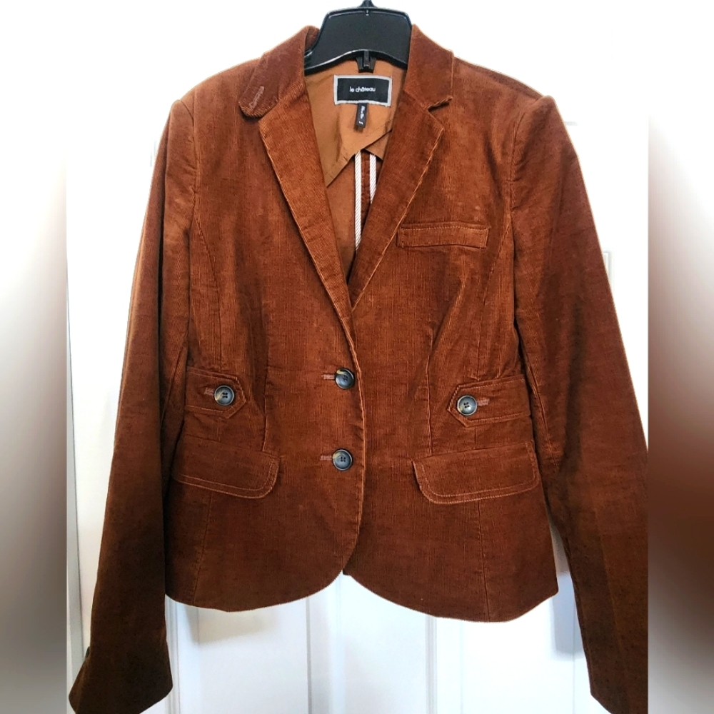 Jacket velours brun